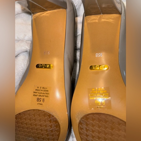 LAUREN Ralph Lauren Womens Size 9.5 100% Patent Leather Heels in Gray - Picture 4 of 16